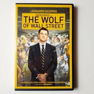 The Wolf of Wall Street Leonardo DiCaprio DVD